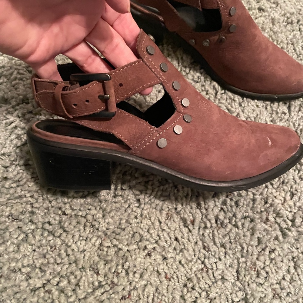 Eden suede studded